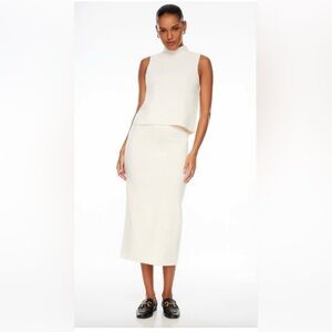 HEAVENLYARN SWEATER + SKIRT SET